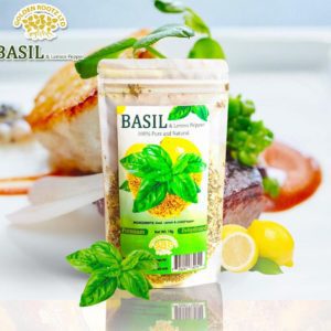 DEHYDRATED BASIL & LEMON PEPPER 15GRAMS